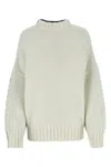 Jw Anderson Women's Two-tone Acrylic Blend Sweater | Size Small | Kw1018yn0272 Color 903