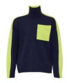 Jw Anderson Patch Pocket Sweater In Black