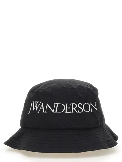 Jw Anderson Unisex Bucket Hat In Black
