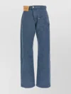 Jw Anderson Utility Trousers Featuring Embroidered Detail In Blue
