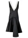 Jw Anderson J. W. Anderson V-neck With Lace Short Sleeveless Dress