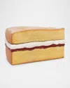 Jw Anderson Victoria Sponge Multicolor Clutch With Magnetic Closure In Resin Woman In 132 Beige
