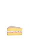Jw Anderson Victoria Sponge Cake Clutch In White