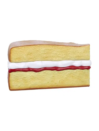 Jw Anderson Victoria Sponge Clutch In Beige