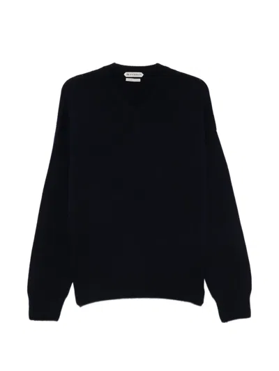 Jw Anderson V-neck Sweater In Black