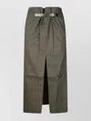 Jw Anderson Waist Belt Front Slit High Midi