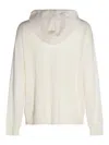 JW ANDERSON WHITE AND BLACK WOOL SWEATSHIRT