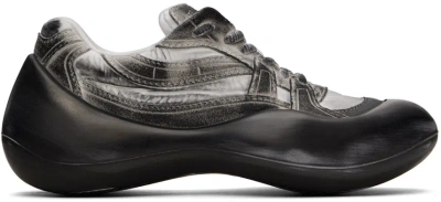 Jw Anderson White & Gray Bumper Hike Sneakers In Black