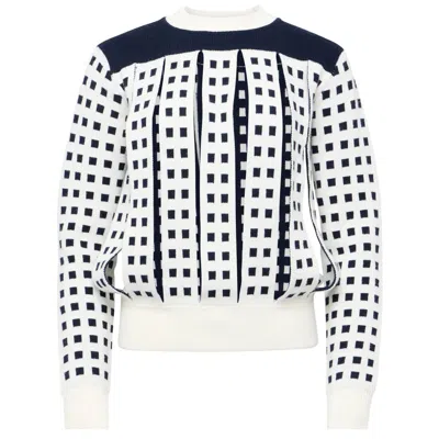 JW ANDERSON WHITE  BLACK SWEATERS