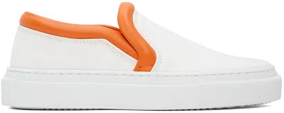 Jw Anderson Bumper-tube Slip Ons In White