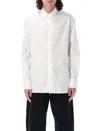 Jw Anderson Lace Panel Shirt In White