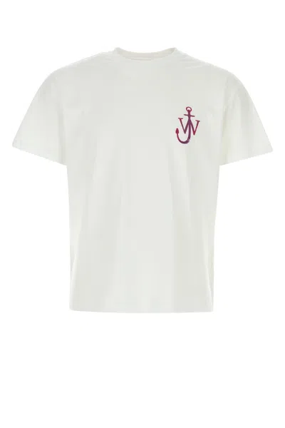 Jw Anderson White Cotton T-shirt