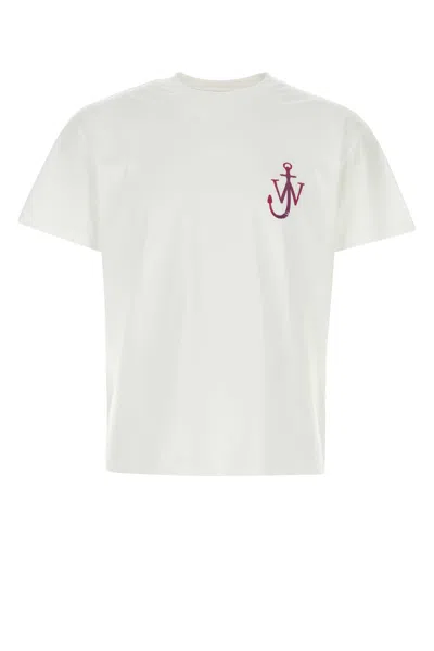 Jw Anderson White Cotton T-shirt
