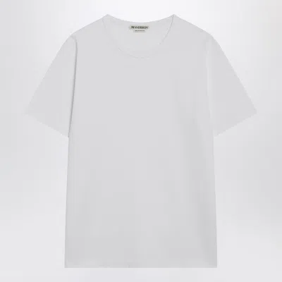 Jw Anderson White Cotton T-shirt Men