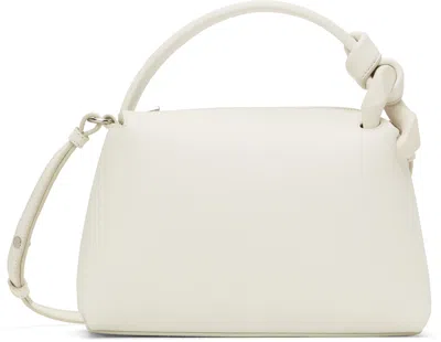 Jw Anderson White Jwa Small Corner Bag In 002 Off White