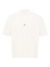 Jw Anderson Men Short-sleeve Polo Shirt With Logo In Neutral