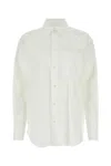 Jw Anderson White Poplin Shirt