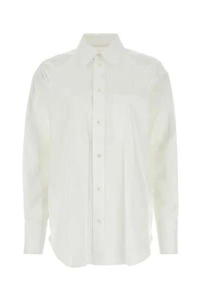 JW ANDERSON JW ANDERSON WHITE POPLIN SHIRT