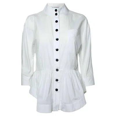 Pre-owned Jw Anderson J.w. Anderson, White Poplin Shirt