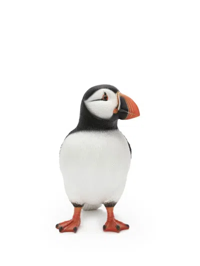 JW ANDERSON WHITE PUFFIN CLUTCH BAG