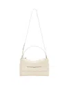 Jw Anderson J.w. Anderson White Structured Shoulder Bag In White