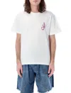 Jw Anderson Naturally Sweet Cotton T-shirt In Beige