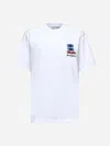 Jw Anderson J. W. Anderson Window Embroidered White Cotton T-shirt