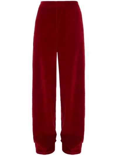 JW ANDERSON WIDE-LEG MID-RISE TROUSERS