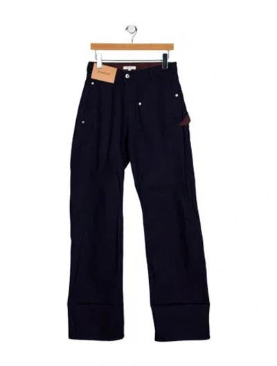 Pre-owned Jw Anderson Wide Leg Pants In Blue
