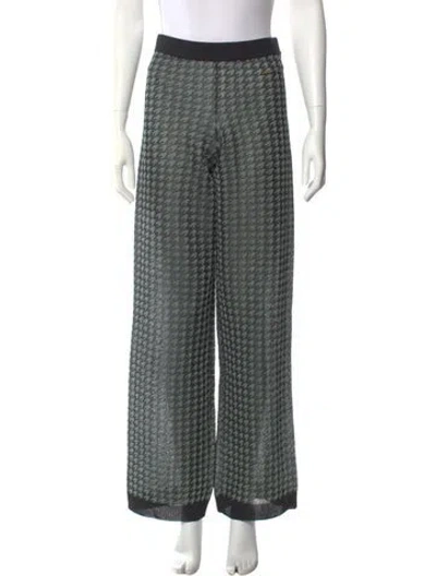 Pre-owned Jw Anderson Wide Leg Pants In Green