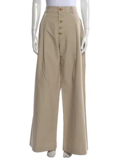 Pre-owned Jw Anderson Wide Leg Pants In Neutral
