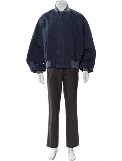 Pre-owned Jw Anderson Windbreaker In Blue