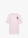 Jw Anderson J.w. Anderson Blush Pink Window-embroidered T-shirt