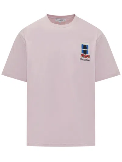 JW ANDERSON WINDOW EMBROID TEE