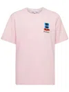 Jw Anderson Window' Embroidered Shirt In Blush