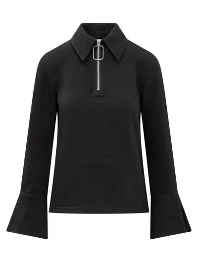 Jw Anderson J.w. Anderson Wire Puller Top In Black