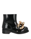 Jw Anderson Chain Rubber Boot In Black