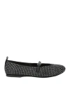 Jw Anderson Woman Ballet Flats Black Size 5 Leather In Black