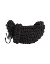 Jw Anderson Woman Cross-body Bag Black Size - Textile Fibers In Black
