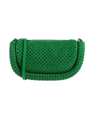 JW ANDERSON JW ANDERSON WOMAN CROSS-BODY BAG GREEN SIZE - LEATHER