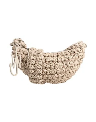 Jw Anderson Woman Cross-body Bag Grey Size - Textile Fibers In Gray