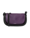 Jw Anderson Woman Cross-body Bag Purple Size - Leather In Purple