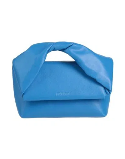 Jw Anderson Woman Handbag Azure Size - Leather In Blue