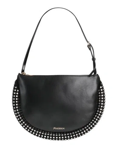 Jw Anderson Woman Handbag Black Size - Soft Leather