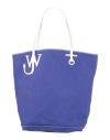 Jw Anderson Anchor Tall Tote Blue/white In Blue