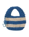 Jw Anderson Woman Handbag Blue Size - Textile Fibers, Leather In Blue