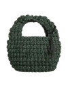 Jw Anderson Woman Handbag Dark Green Size - Textile Fibers