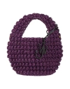 Jw Anderson Woman Handbag Dark Purple Size - Textile Fibers In Purple