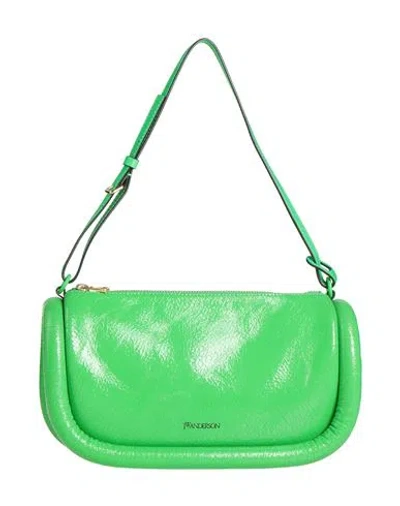 Jw Anderson Woman Handbag Green Size - Leather