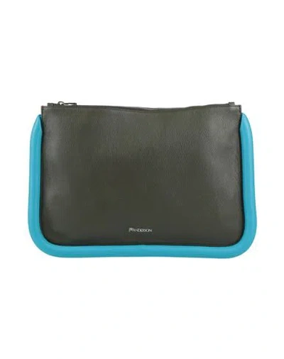 Jw Anderson Woman Handbag Military Green Size - Leather In Green